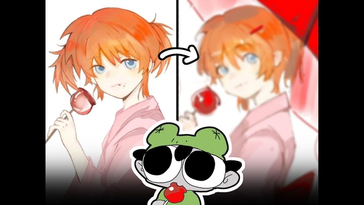 Can I change a painting without drawing a single stroke?