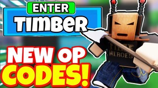 APRIL *2022* ALL NEW SECRET OP CODES In Roblox Timber (Roblox Timber Codes)