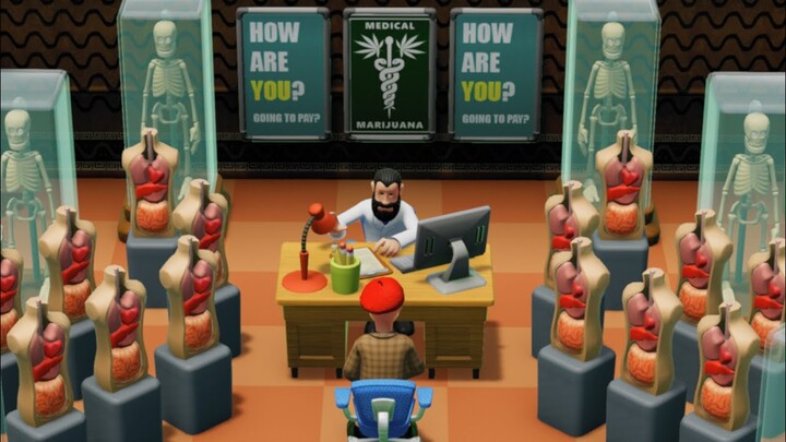 Making the most Realistic hospital with Extortion and Corruption in Two Point Hospital