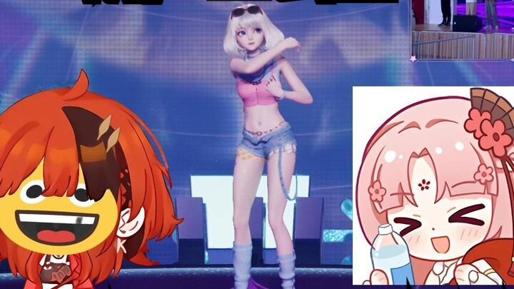 [Xingtong BW offline] Tencent's three princesses Xingtong Little Red Chicken Encore and Picking up b