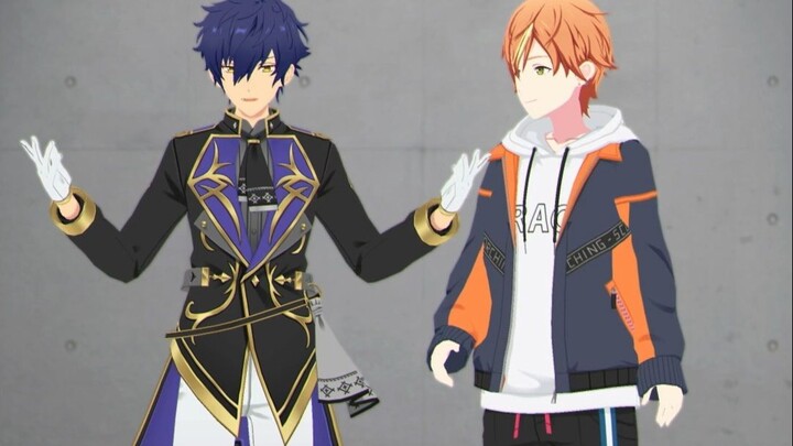 تشانغ رن وتشون في أثناء التدريب على «الاندماج»