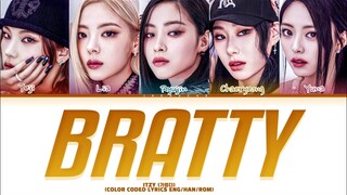 ITZY BRATTY Lyrics (Color Coded Lyrics)