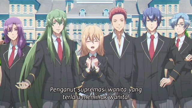 EPS 1 season 2 Otome Game Sekai wa Mob ni Kibishii Sekai
