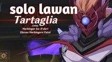 mencoba solo lawan Tartaglia Genshin Impact