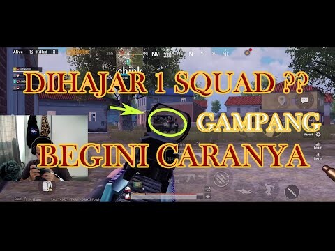 BEGINI TRICK DIHAJAR 1 SQUAD | PUBGM INDONESIA
