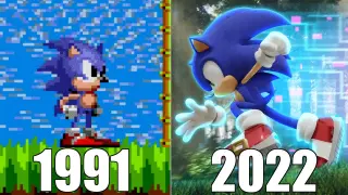 Evolution of Sonic the Hedgehog Games [1991-2022]