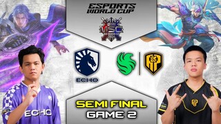 TEAM LIQUID ECHO vs FALCONS AP BREN GAME 2 | MSC 2024 SEMI FINAL