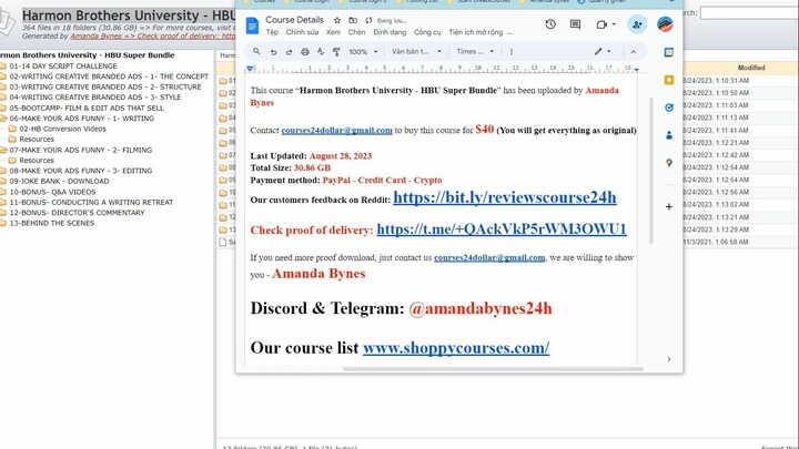 [$40] Harmon Brothers University – HBU Super Bundle
