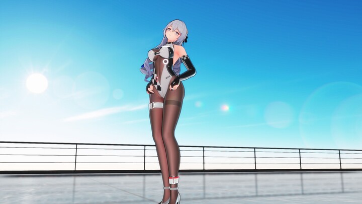 Bronya "good-night kiss"