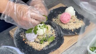 Bánh đậu phộng nhân kem #amthuchan