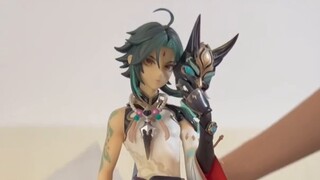 Xiao figure unboxing is the first on the Internet! Is his face really broken?
