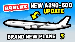Buying The NEW A340-500 UPDATE in Cabin Crew Simulator (Roblox)
