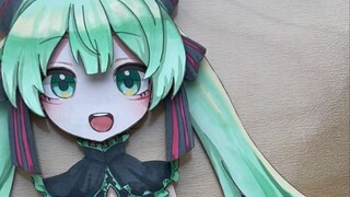 Miku纸片人！