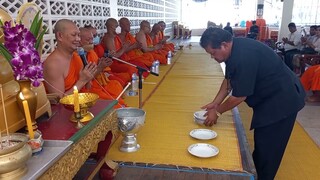 ศาสนพิธีกร งานฉลองพระใหม่ ที่วัดอุดมรังสี ๒๔ มี.ค. ๖๗