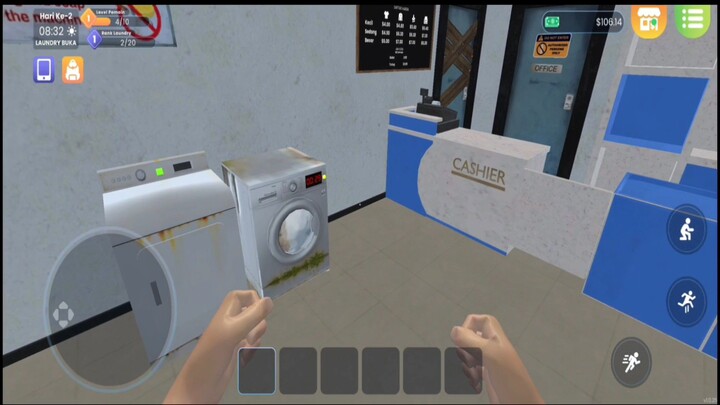 Laundry Store Simulator😁😆