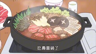 [คอลเลกชันอาหารเครยอนชินจัง] ข้าวแกงกะหรี่ปลาหมึกยักษ์ Sanshou Keishabu Shabu-Shabu