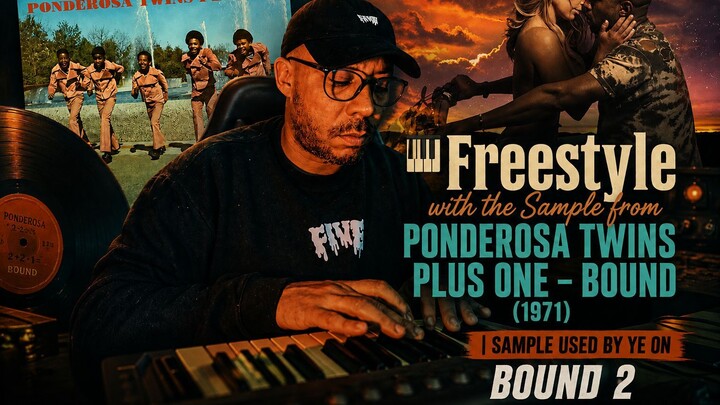 🎹 Freestyle with the Sample from Ponderosa Twins – Bound (1971) | Sample Used by Ye on Bound 2