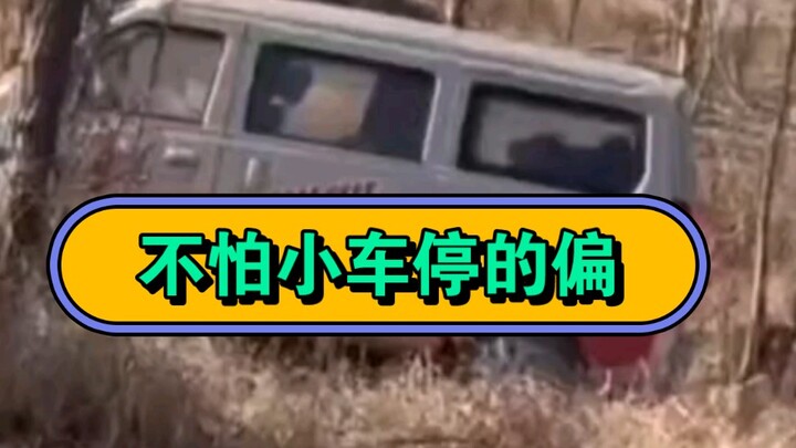 ما أخافه ليس أن السيارة الصغيرة تقف بشكل غير مستقيم، بل أن الترام يقف بجانبها.