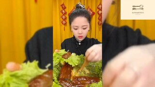 Mukbang thịt heo mỡ p2 #anngon