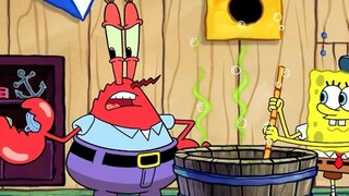 Tuan Krabs diam-diam "mencuci uang" di Krusty Krab King, dan operasinya membuat kesalahan dan perusa