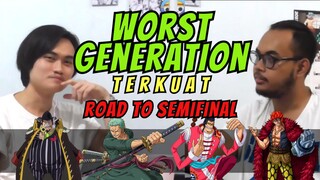 WORST GENERATION: Menuju Semifinal (Bege - Zoro - Apoo - KID) || One Piece