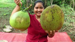 Yummy Cooking dessert Jackfruit with Coconut recipe & Cooking Life