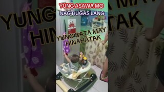 GANTO DIN BA ASAWA NIYO  NAG HUGAS LANG NG PLATO DAMI NA AGAD SINASABE SAYO