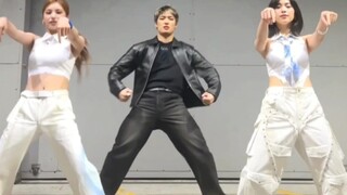 ITZY Hwang Yeji Shin Ryujin and the original singer Ateez's BOUNCY dance challenge! Li Cailing and S