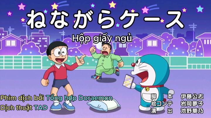 Doraemon vietsub tập 780-B:Hộp giấy mộng du