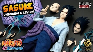 SASUKE Naruto Shippuden Zen Creations 1/6 Unboxing e Review BR / DiegoHDM
