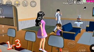 detective conan # 1-3 || sakura school simulator