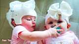 Video Lucu Bikin Ngakak - Bayi kembar lucu memperebutkan dot - Bayi Lucu Bikin Ketawa