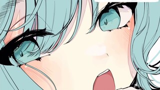 [Quá trình minh họa] Tôi đã vẽ Cinnamon Miku [Hatsune Miku] * Bài đầu tiên