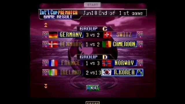 International Superstar Soccer 64 (N64) - Norway vs S.Korea, Int'l Cup. Super64 Plus