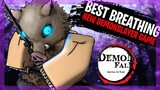 (NEW) Obtaining THE BEST BREATHING And Fighting a HASHIRA | NEW DEMON SLAYER GAME | Demonfall
