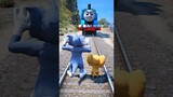 GTAV: TOM AND JERRY SAVED BY FRANKLIN FROM THOMAS THE TRAIN? #shorts