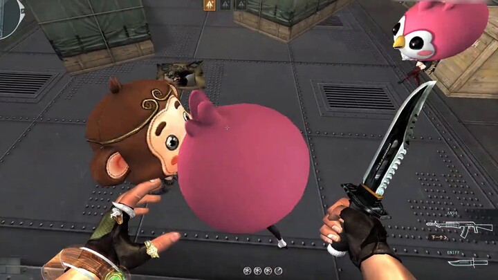 Monkey Head vs. Bird Head