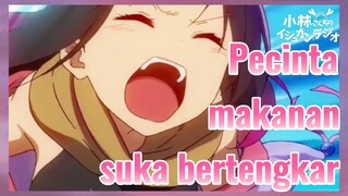 Pecinta makanan suka bertengkar