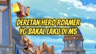 Deretan Hero roamer yg bakal laku di M5, menurut kalian siapa lagi nih ? #Bestofbest #Bstationmlbb