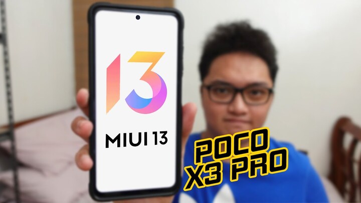 MIUI 13 on the POCO X3 Pro