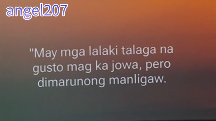 hindi marunong manligaw