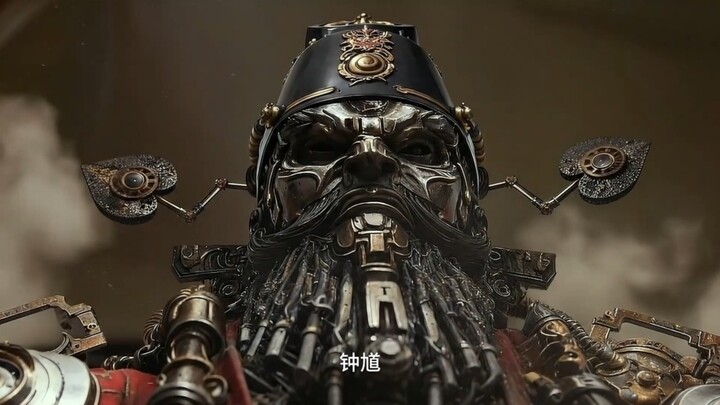 Cinematic flair—Zhong Kui stands guard, and the Japanese invaders flee! #MechanicalBureau: Zhong Kui