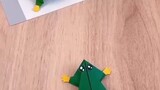 membuat katak dari kertas origami
