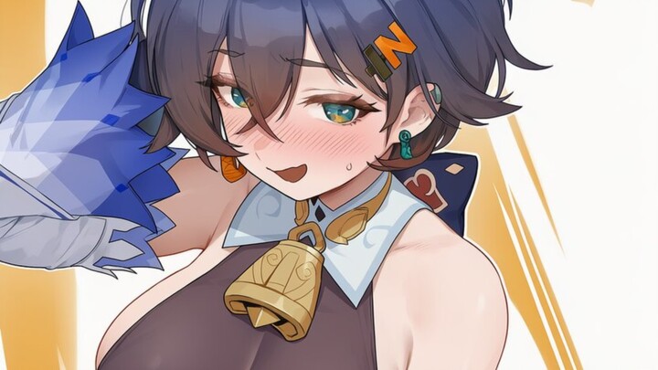 Ling: Do you like this cosplay outfit?~