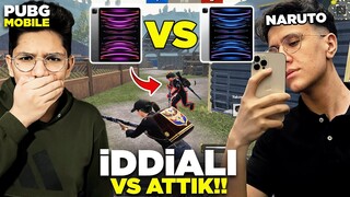 SASUKE İLE ÇOK CİDDİ VS ATTIK!SA İDDİALI VS! - PUBG MOBİLE