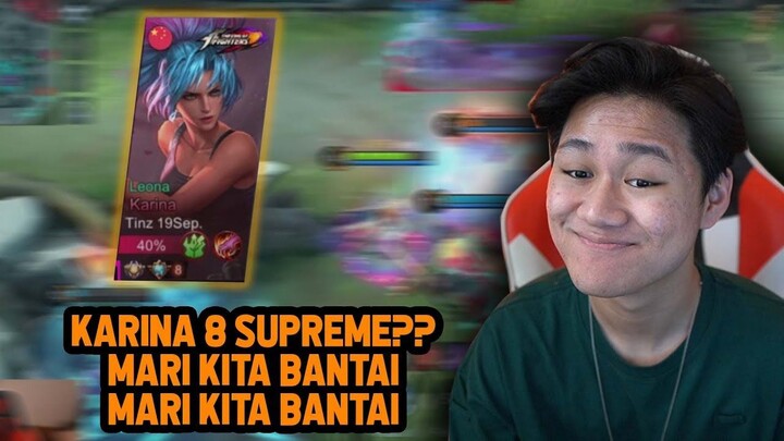 LANCELOT JEJE LAWAN KARINA SUPREME 8 ! KALAH HERO POWER TENANG AJA BRO - Mobile