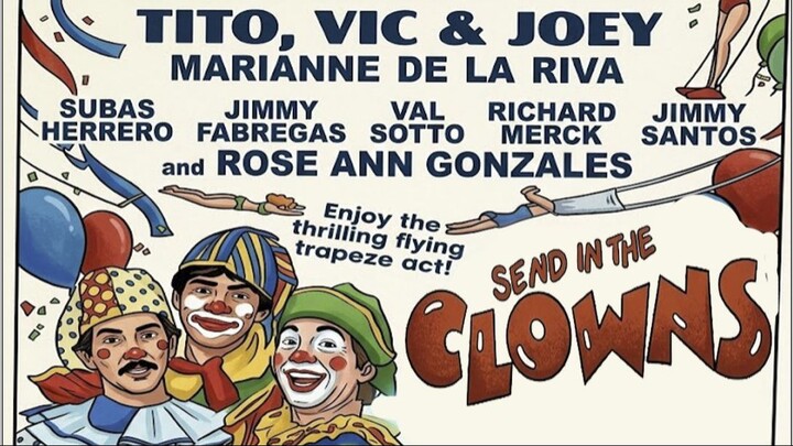 SEND IN THE CLOWNS 1986 // TITO VIC AND JOEY