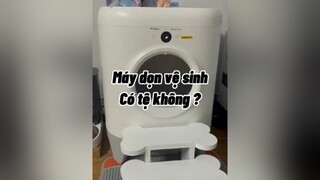 Có nên múc wc tự động cho mèo mèo cute