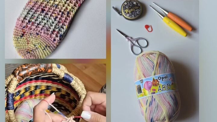Handmade Crochet Socks Tutorial | 钩针手工袜教程 💙