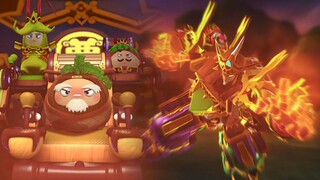 果宝特攻：方丈施展降龙十八掌，抬手不是说抱歉而是至尊波动拳！